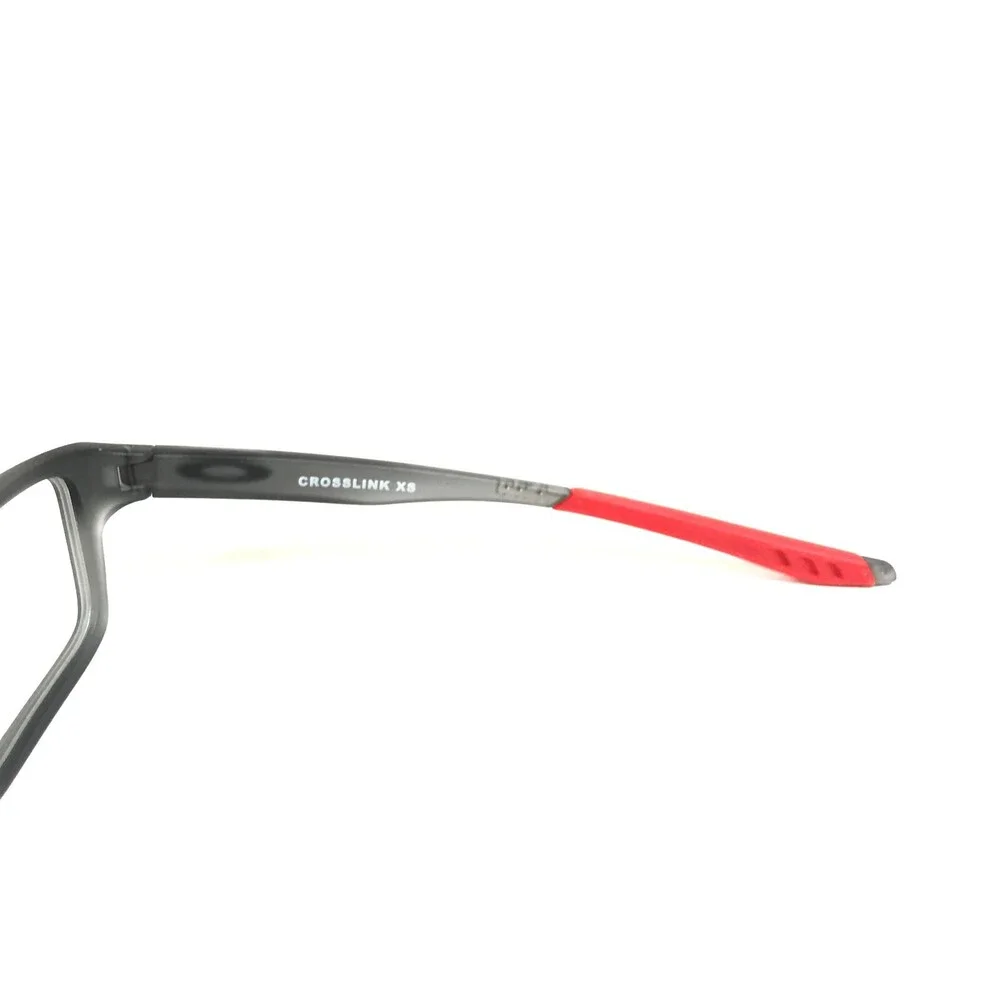 Oakley Eyeglasses Frames Crosslink XS OY8002-0349 Satin Grey Smoke Red 49-14-122